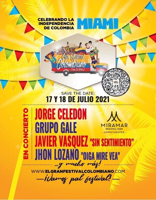 El Gran Festival Colombiano Miami tickets go on sale this weekend